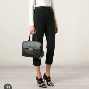 Alexander Wang large black rose gold Prisma Marion bag